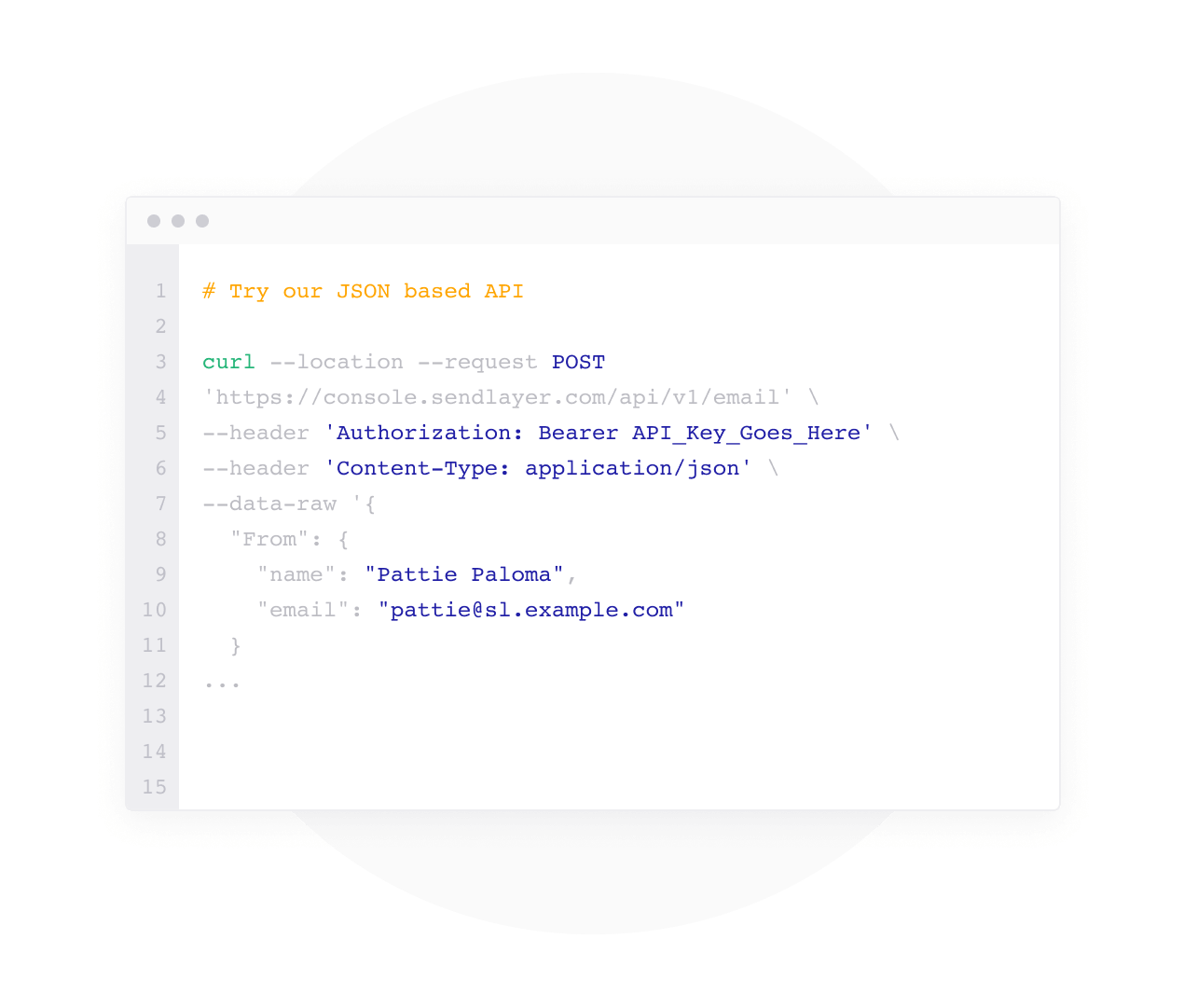API Connection Example