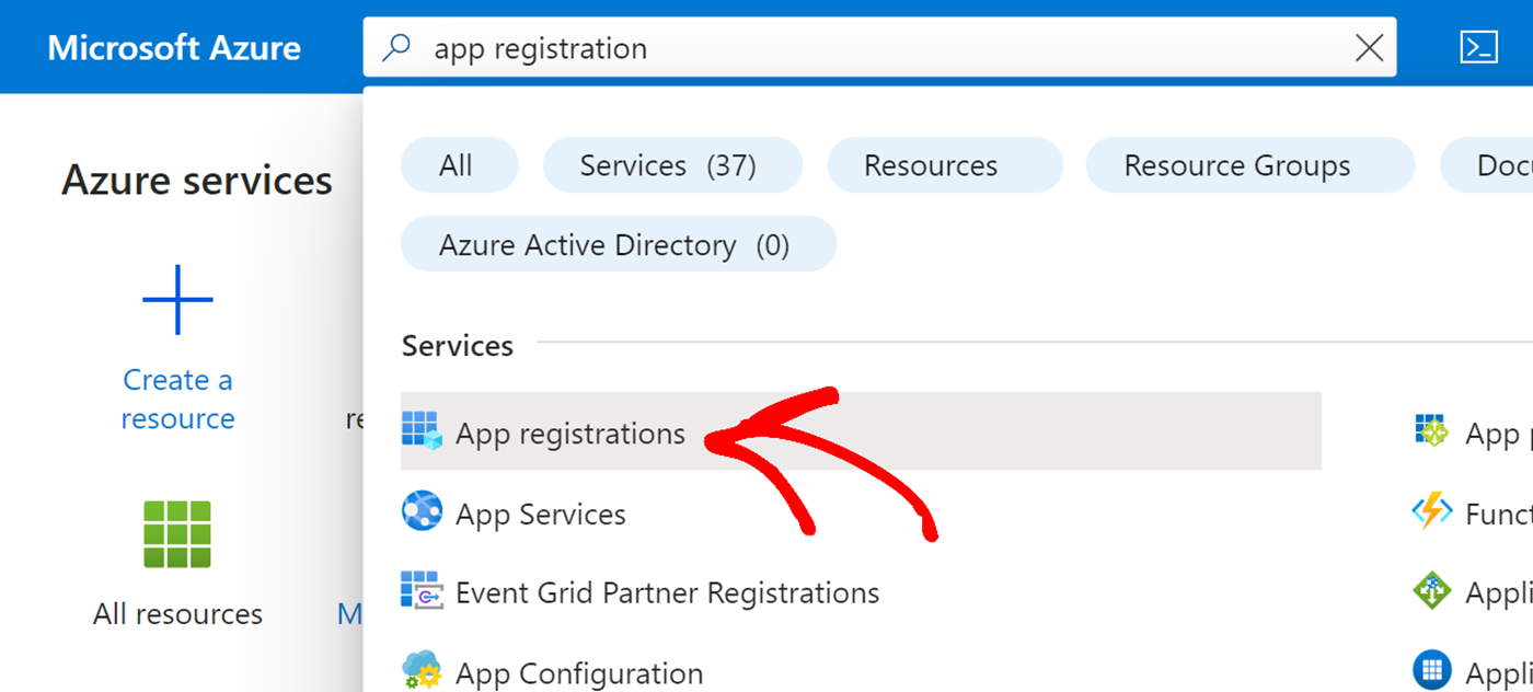 App registrations Azure App registrations in Azure