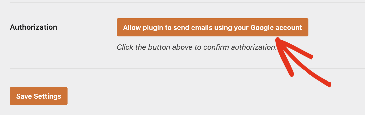 Authorization Settings Authorization settings
