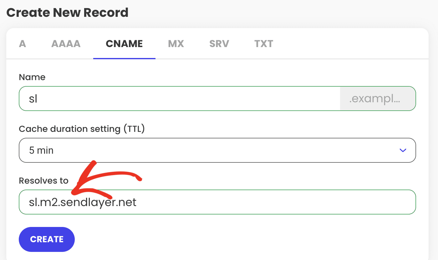 Add Value to the Resolves to Field Add value to the resolves to field