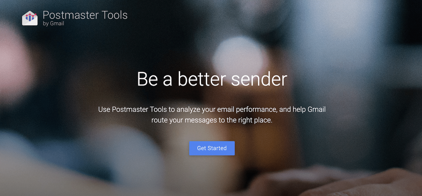 Check Domain Reputation at Google Postmaster Tools