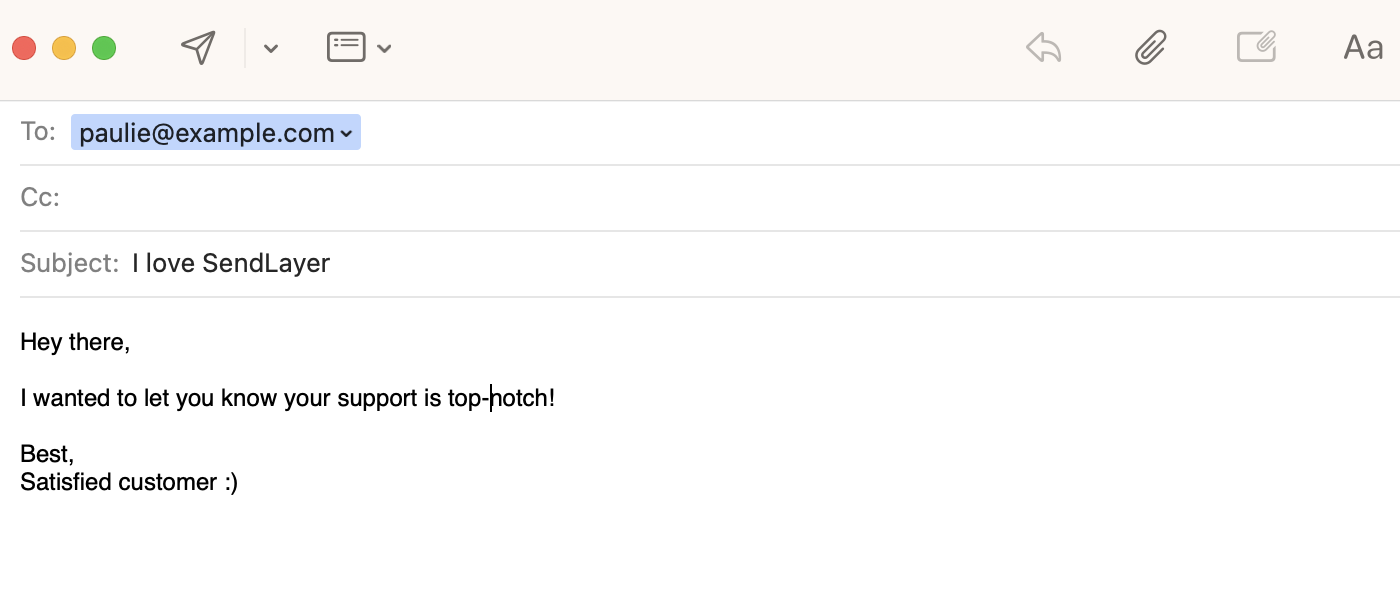 Using mailto protocol to send emails in javaScript