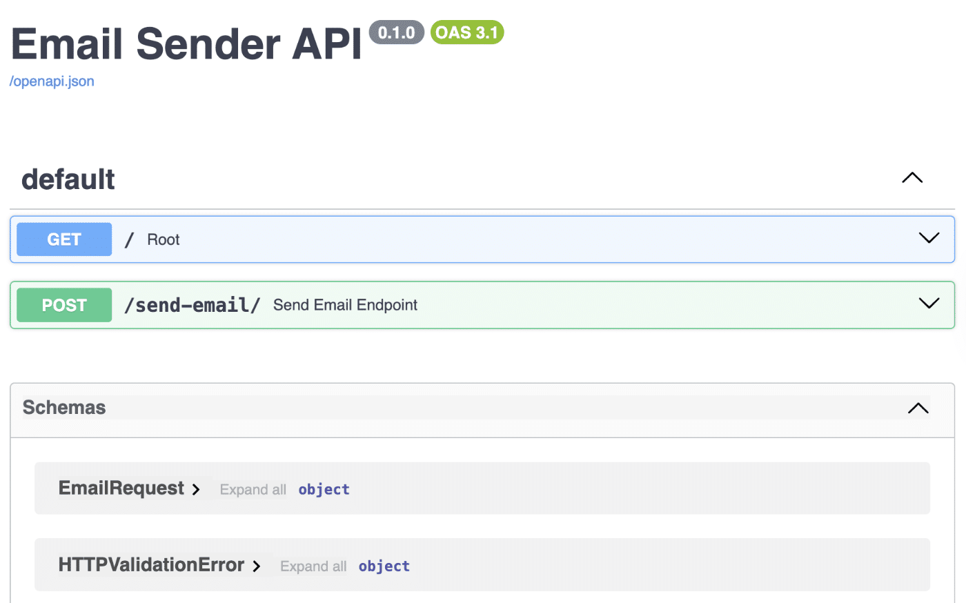 New send email in FastAPI endpoint