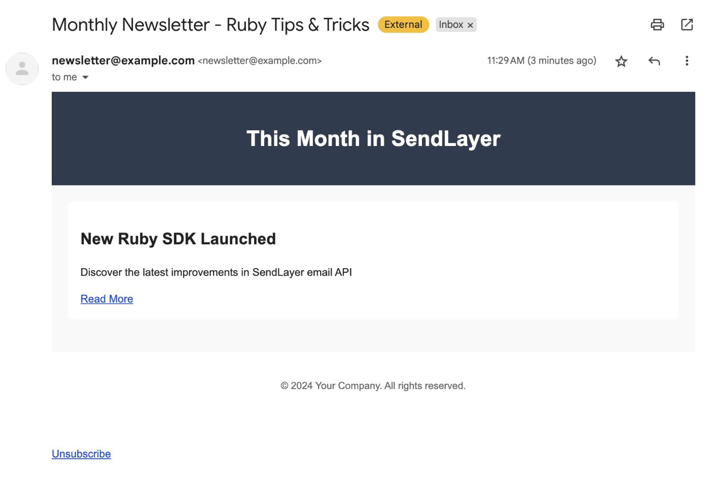 Test HTML email in ruby